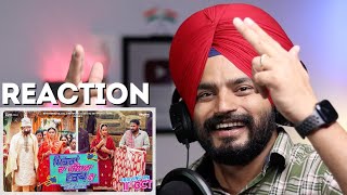 Reaction Mittran Da Challeya Truck Ni Trailer  Amrinder Gill  Sunanda Sharma  Sayani Gupta [upl. by Cristiona]