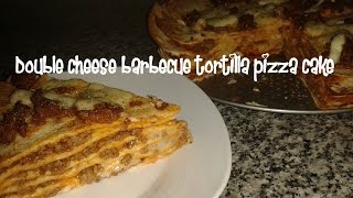 Babybel Leerdammer barbecue tortilla pizza cake recipe [upl. by Otir744]