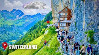 Ebenalp Switzerland  World’s Best Hiking Destinations  Appenzell SWITZERLAND🇨🇭 [upl. by Templer]