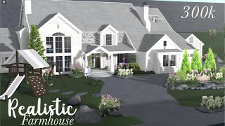 Realistic Home Bloxburg Speedbuild 300k [upl. by Nicram]