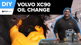 Volvo XC90 Oil Change DIY 20152021 SPA Volvo XC90 T5 Momentum T6 Inscription T8 RDesign [upl. by Daryle]