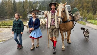 Festa Desmonteà Cortina d’ Ampezzo [upl. by Dannie174]