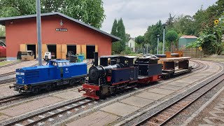 5 Zoll Gartenbahn Fahrtag [upl. by Hewett]