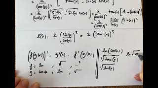 Six calculs de dérivées de fonctions composées expliqués  L1 Analyse étude de fonctions [upl. by Phyllida]