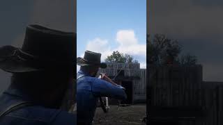 Shootout in Valentine shorts rdr2 arthurmorgan gaming fyp plzsubscribemychannel plzlike [upl. by Toile]