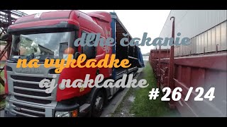 dlhe čakanie na vykladke aj nakladke 2624 [upl. by Ltihcox]