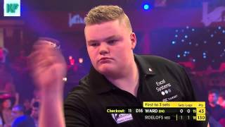 BDO Youth World Championship 2015  Harry Ward vs Colin Roelofs part 2 [upl. by Weihs]