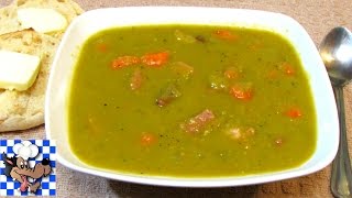 Split Pea Soup  How To Make Split Pit Pea and Ham Soup [upl. by Howes]