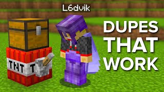 Minecraft Duplication Glitches That Were Never Fixed [upl. by Letisha204]