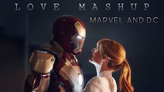 Love Mashup  Marvel amp DC Version  Sun Music Love Mashup [upl. by Delmer]