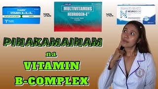 BEST VITAMIN BCOMPLEX in the Philippines Neurobion vs Neurogen E vs Pharex B complex [upl. by Efron]