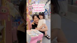 yukachan borong labubu yukachan minivlog labubu labubumacaron viral family unboxing vlog [upl. by Mariken]