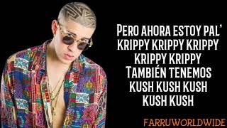 Krippy Kush Remix Lyrics  Farruko Ft Nicki Minaj 21 Savage amp Bad Bunny [upl. by Leva]