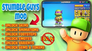 UPDATE  STUMBLE GUYS MOD APK 0715  UNLOCK ALL SKIN  LAST UPATE [upl. by Lona]