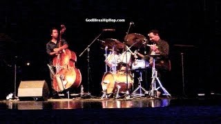 Ralph Penland AWESOME JAZZ drum solo East La College Jazz Trio [upl. by Booze]