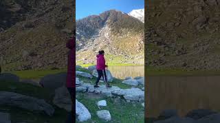 Kareri Lake trekking  Part 1 🥰🗻🙌 hiking shorts [upl. by Mazel316]