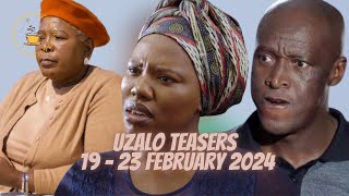 Uzalo Teasers 19  23 February 2024 [upl. by Apollo642]