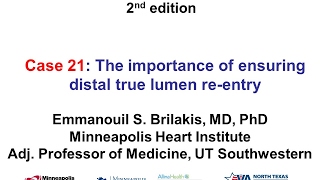 Case 21 Manual of CTO Interventions  Ensuring true lumen wire position [upl. by Flanigan]