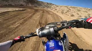 YZ450F PINNED Around LACR MX [upl. by Ennairoc]