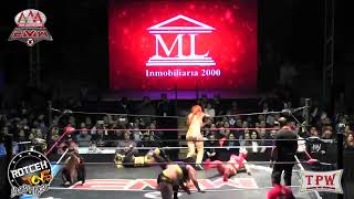 3a LUCHA RENEE MICHELLE VIPRESS SEXY STAR VS HIEDRA FLAMMER MARAVILLA [upl. by Hach]