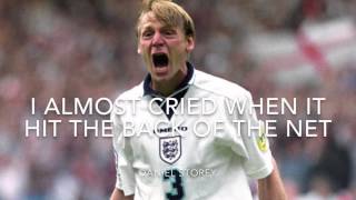 3 best England goals Stuart Pearce v Spain David Platt v Belgium Gazza v Scotland [upl. by Merell]