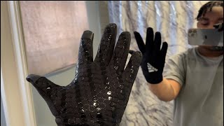 Adidas Running Gloves ColdRDY  Review and Sizing [upl. by Magena659]