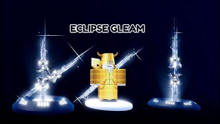 The Eclipse Gleam Sword Review in the Blade Ball ⚔️  Roblox [upl. by Zobkiw]