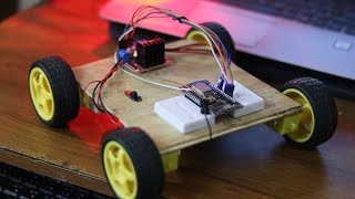 How to make a wifi control car  Wifi control car using Node MCU ESP8266 [upl. by Shurlocke]