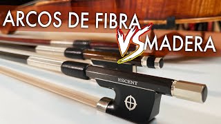 Arco de FIBRA vs MADERA  CodaBow y Morizot 🎻 [upl. by Etz]