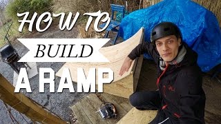 HOW TO KICKERRAMPE BAUEN GermanDeutsch FOR MTBBMX [upl. by Hogg387]