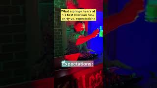 A gringos first funk party in Brazil reality vs expectation [upl. by Irahcaz]