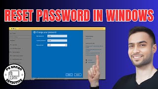 How to Reset Password in Windows 10 [upl. by Tavish]