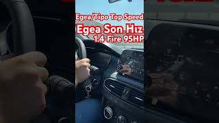 14 Egea Top Speed  Son Hız [upl. by Ynattir]