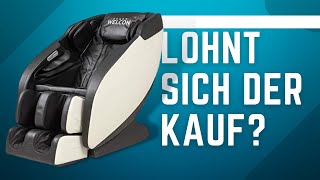 WELCON Prestige 2 Massagesessel ► 3D Massagesessel für Zuhause im Test [upl. by Agustin]