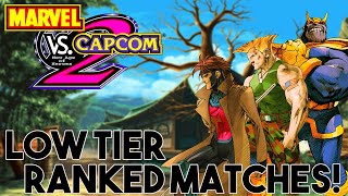 MvC2 Low Tier Ranked Matches [upl. by Lillith]