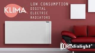 Electric Radiator Klima Radialight  Low consumption heaters Made in Italy [upl. by Okir]