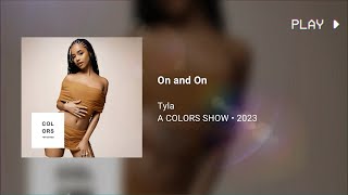 Tyla  On and On  A COLORS SHOW · 639Hz [upl. by Kipton]