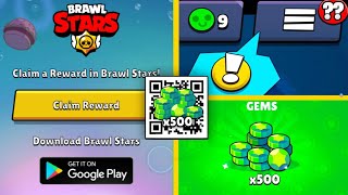 x500 GEMS 🥳 BRAWL STARS QR CODE 🎁  BRAWL STARS QR CODES 2024  BRAWL STARS NEW UPDATE [upl. by Nimsay]