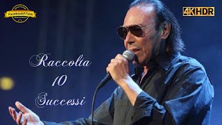 Il meglio di ANTONELLO VENDITTI  Raccolta 10 successi in Video 4K [upl. by Cyndi]