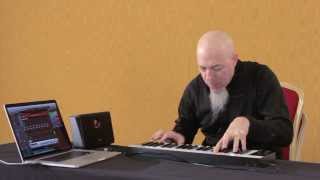 Jordan Rudess plays SampleTank 3 in Italy [upl. by Lirret936]