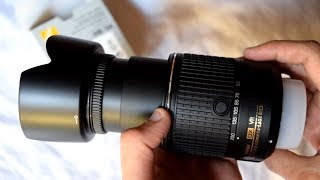 Nikon HB34 Lens Hood for NIKKOR 55200mm  Unboxing  How to Attach and Detach [upl. by Orvan193]