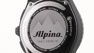 ALPINA ALPINERX SMART OUTDOORS AL283LBBO5SAQ6 Zegarek  Watch 360 [upl. by Marmawke]