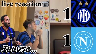 ILLUSO😩INTERNAPOLI 11 LIVE REACTION [upl. by Howie]