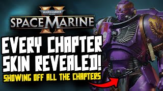 Space Marine 2 Chapters REVEALED Every skin in the game [upl. by Edasalof576]