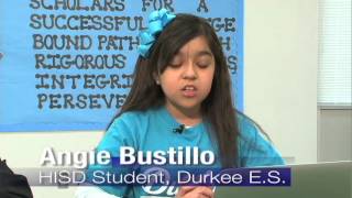 HISD Current Events Durkee ES [upl. by Enytsirhc]