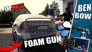 BenBow Foam Gun  Blow Gun  ADBL Cleaner 💦 im TEST [upl. by Immij]