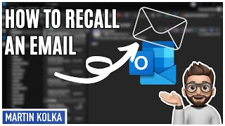 How to Recall Email Outlook [upl. by Aniuqaoj564]