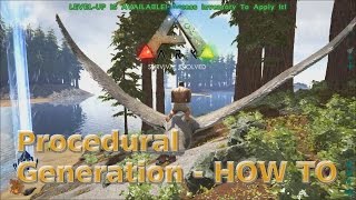 Ark Survival Evolved  Procedurally Generated Arks  Settings  How To [upl. by Deerc]