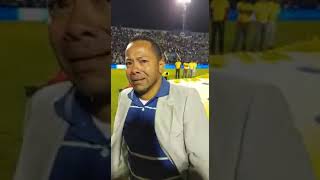 Golpean a Animador de club Motagua solo por anunciar gane contra club Olimpia en Honduras [upl. by Armanda]