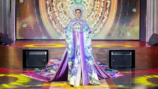 Võ Hoàng Yến Vũ Thu Phương thị phạm CATWALK cho Khánh Vân I RTMU20 TẬP 1 [upl. by Yrrej114]